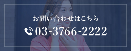 お問い合わせはこちら 03-3766-2222